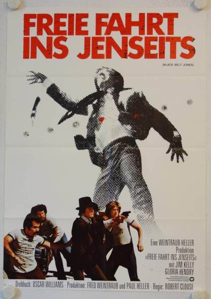 Black Belt Jones original release german movie poster
